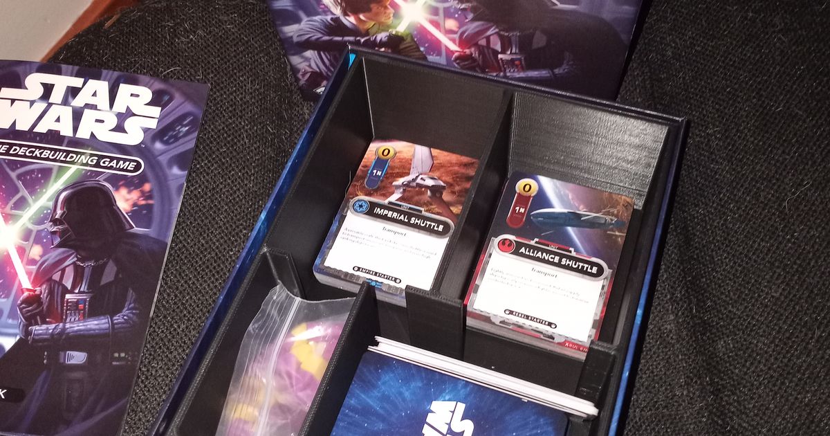 Star Wars Deck Building Game Insert by Flowers | Download free STL ...