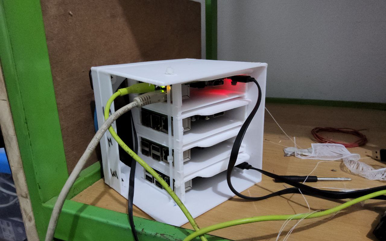 4x  Raspbery  Pi Clutser