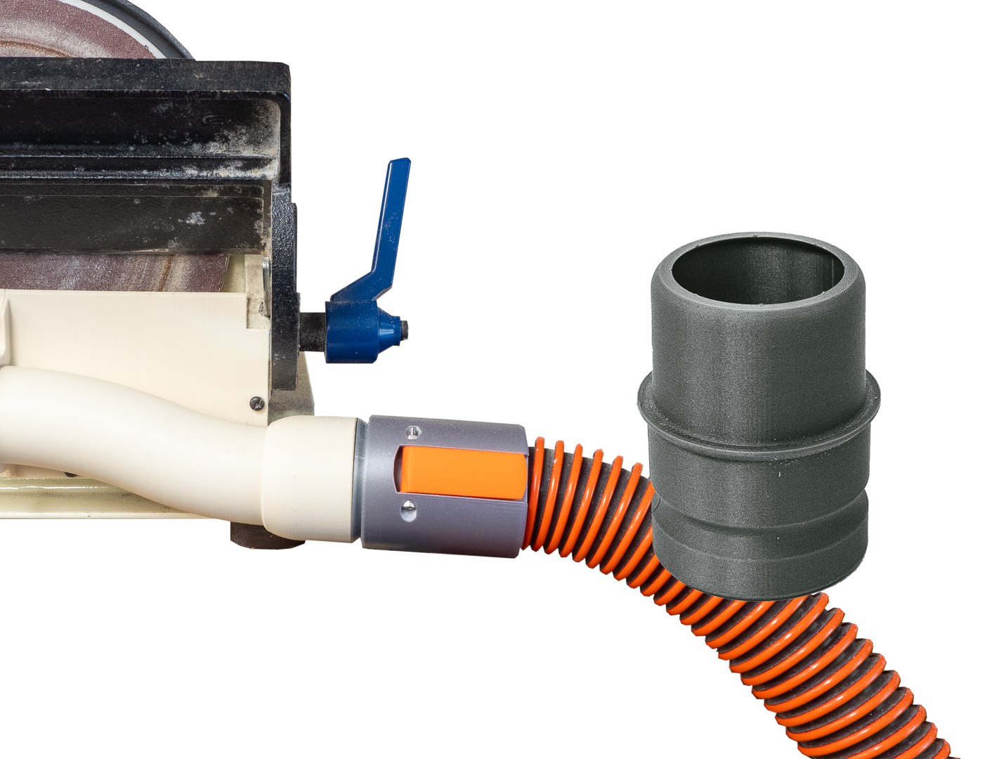 SHOPVAC CAMLOCK VACUUM CUFF ADAPTER TO 45MM (ID)