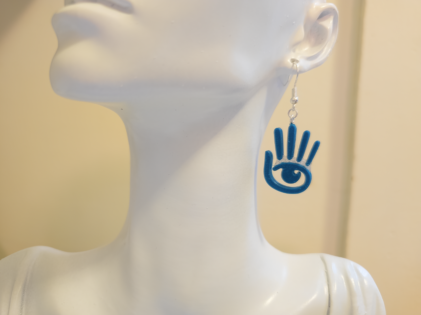 Second Life Palm Logo Earrings / Charm