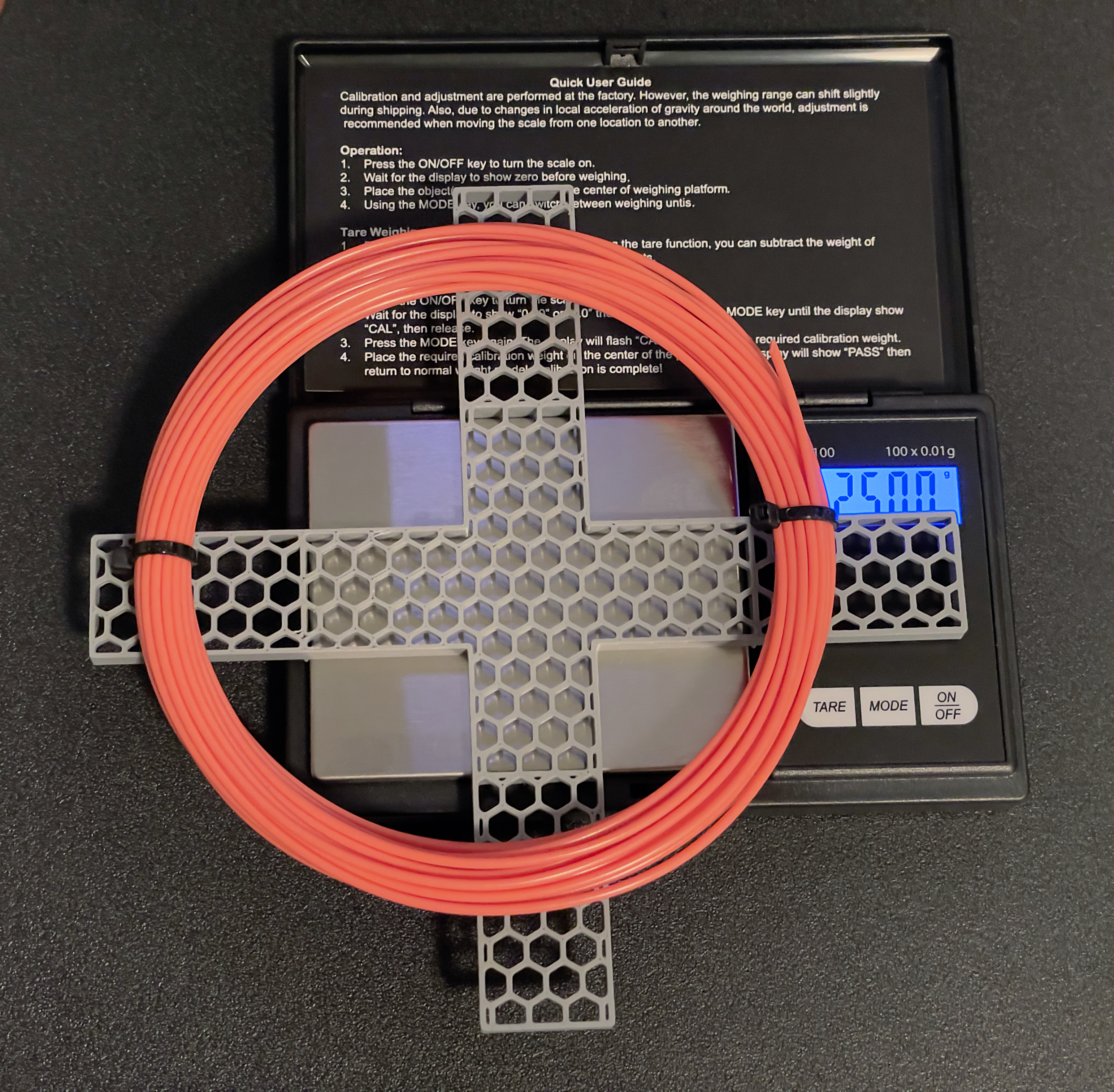 100g Scale Cross Tray Expander