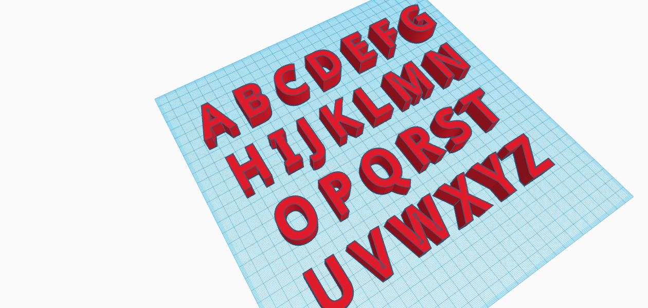 Letras del Alfabeto