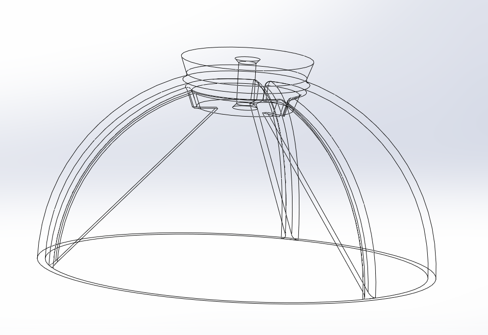 Anemometer Cup 75mm by Fergy7 Download free STL model