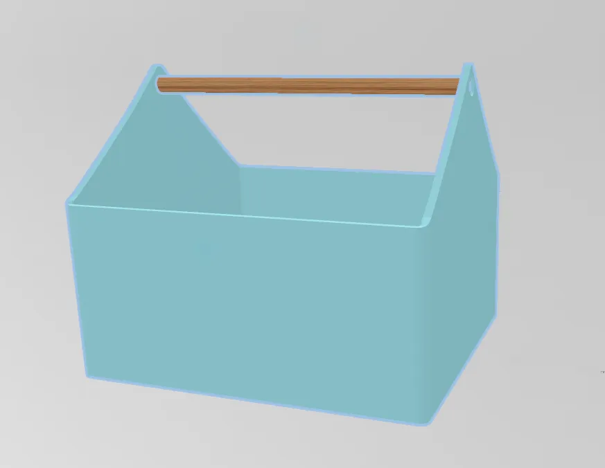 Storage Container with Handle by cSandra | Download free STL model ...