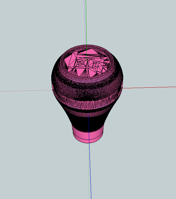 2005 Toyota 5 speed manual shift knob FIXED slicing issues by CrooksUSA Download free