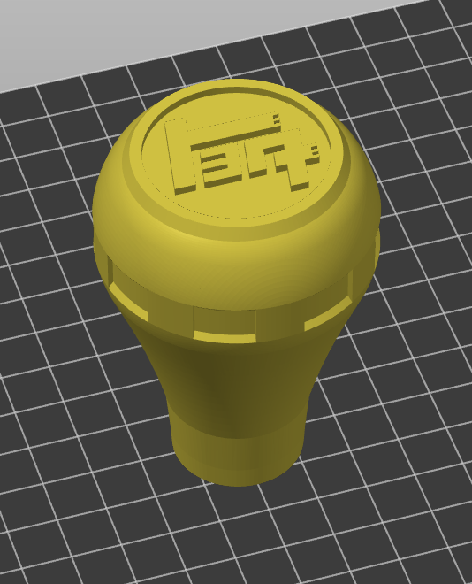 2005 Toyota Tacoma 5 speed manual shift knob - FIXED slicing issues