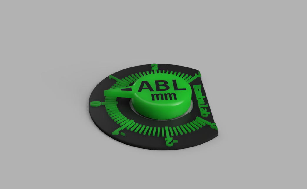 Bambulab ABL Widget V2 (larger version : graduation 100µm)