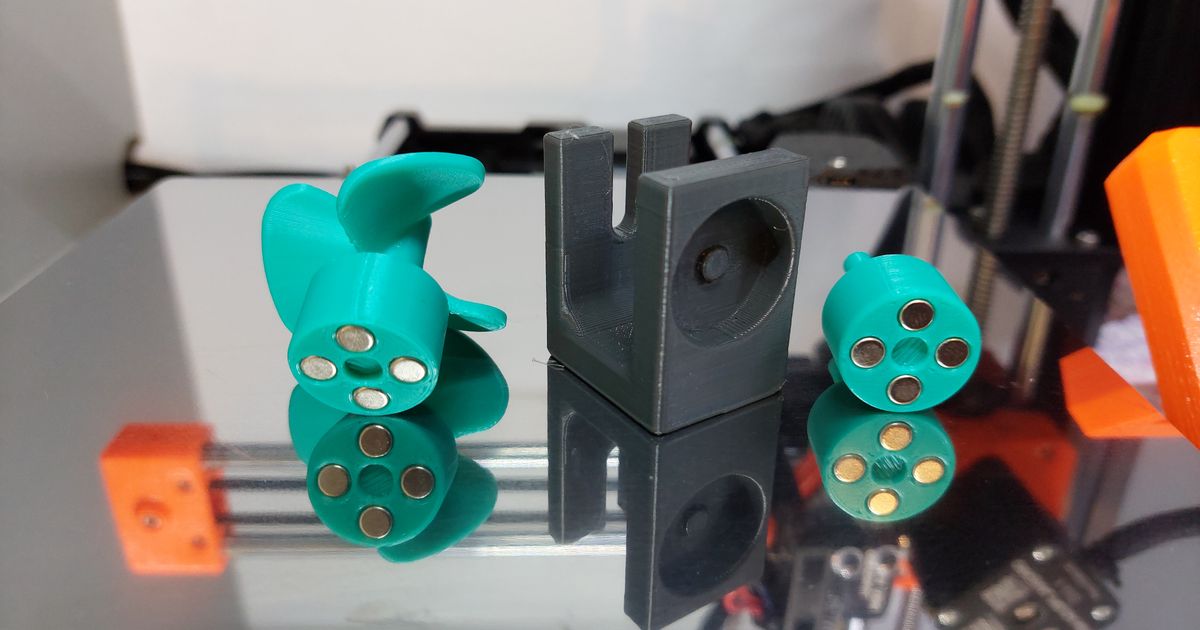 Magnet clutch fidget/demonstartion toy by Anthony_v_W | Download free ...