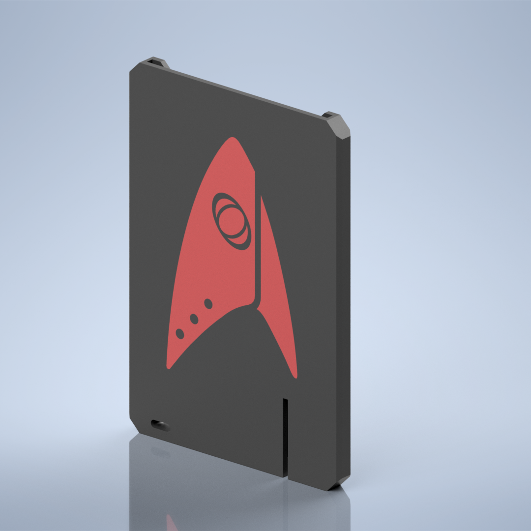 Star Trek Badge Holder (bicolor)