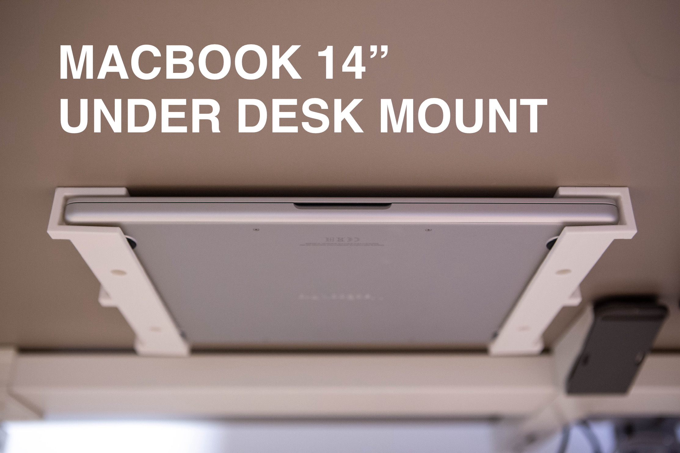 Macbook Pro Under Desk (or Wall-) Mount