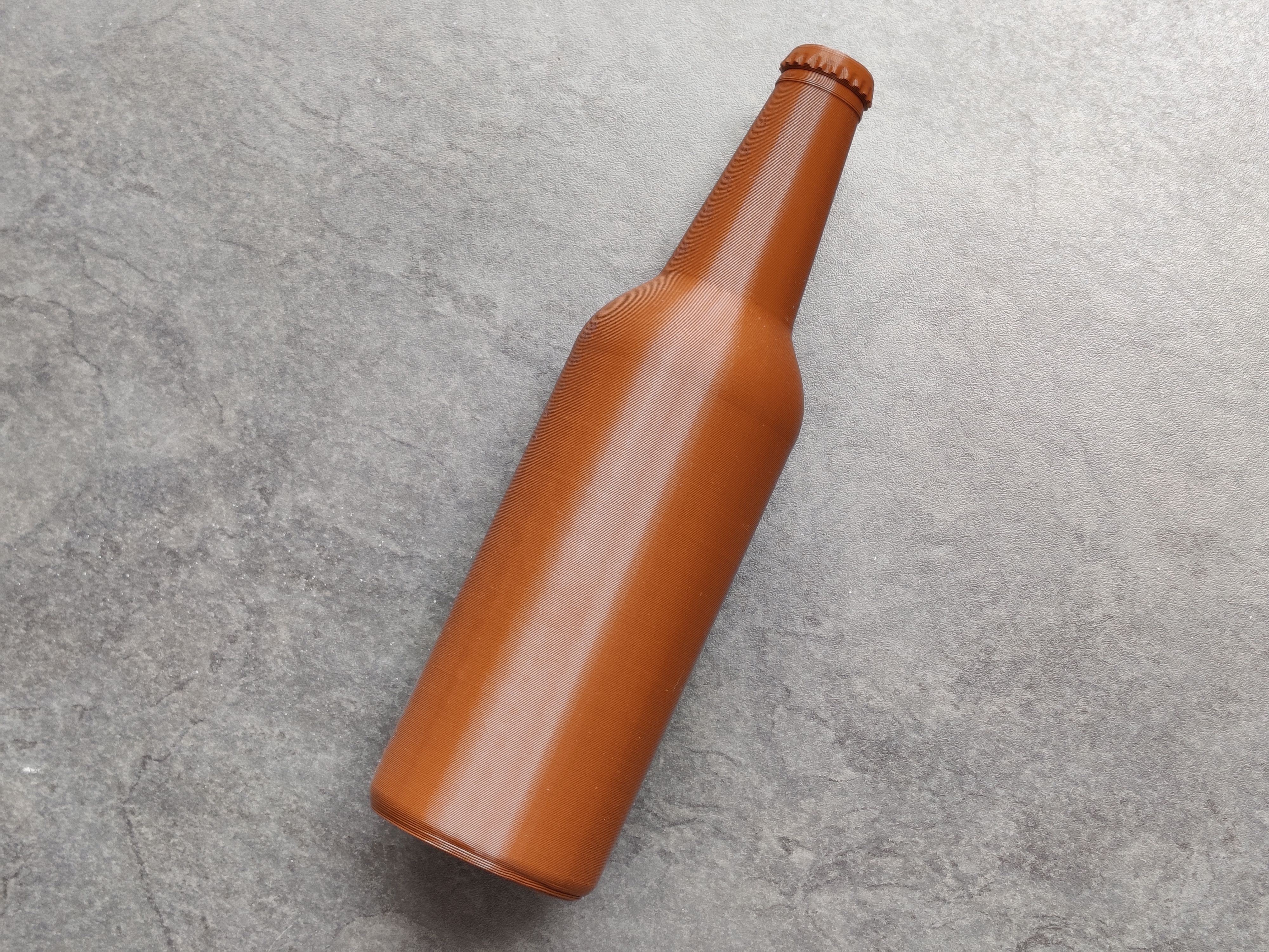 Beer bottle vase mode