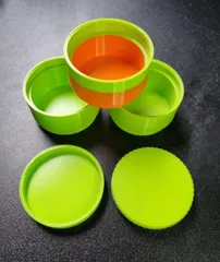 Spice container - twisted/stackable
