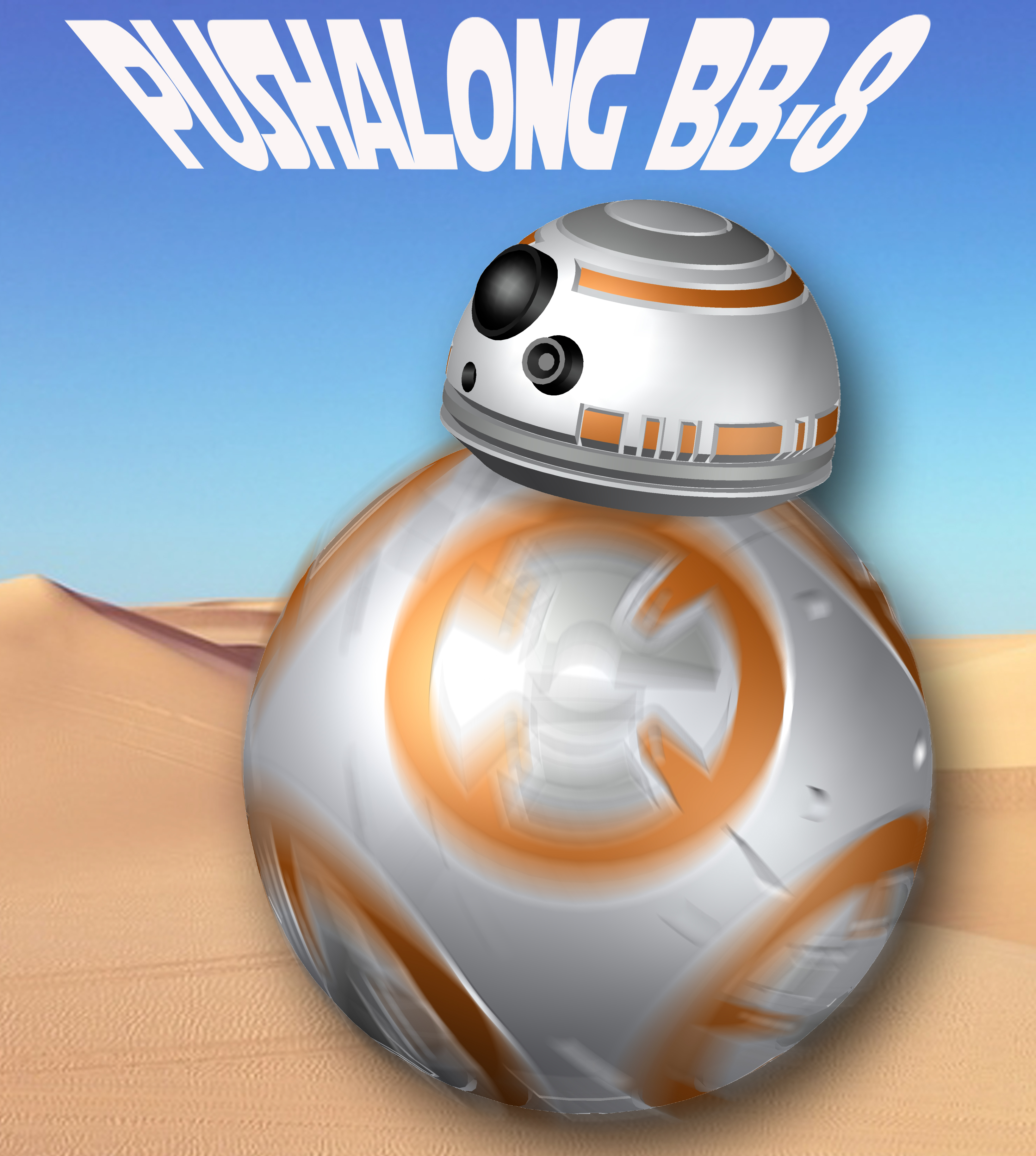 Star Wars BB-8 Push-along