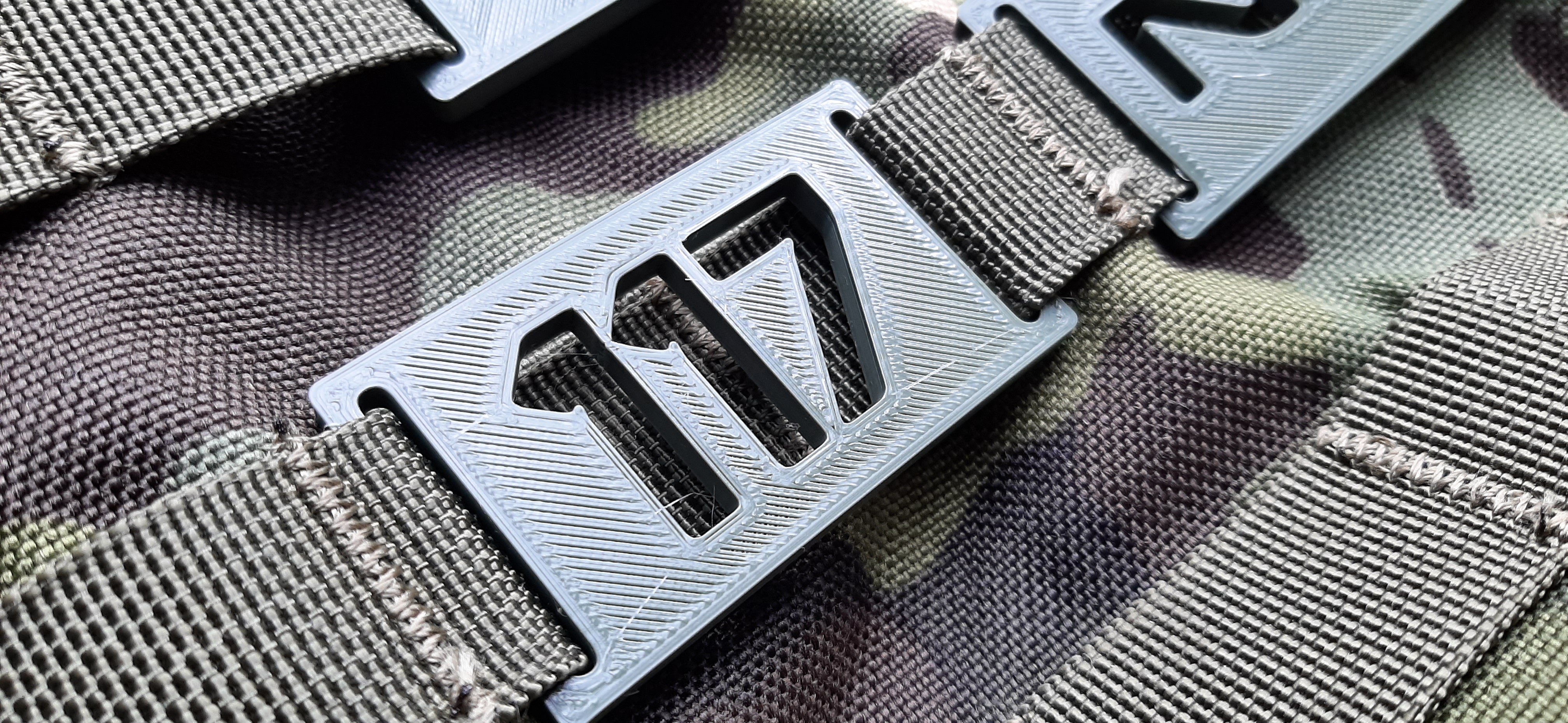 Molle Tag (Small) - 117 (Halo)