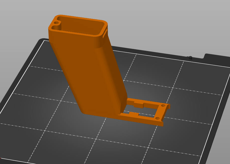 Handle for Micro Machine Pistol (split from battery cover)