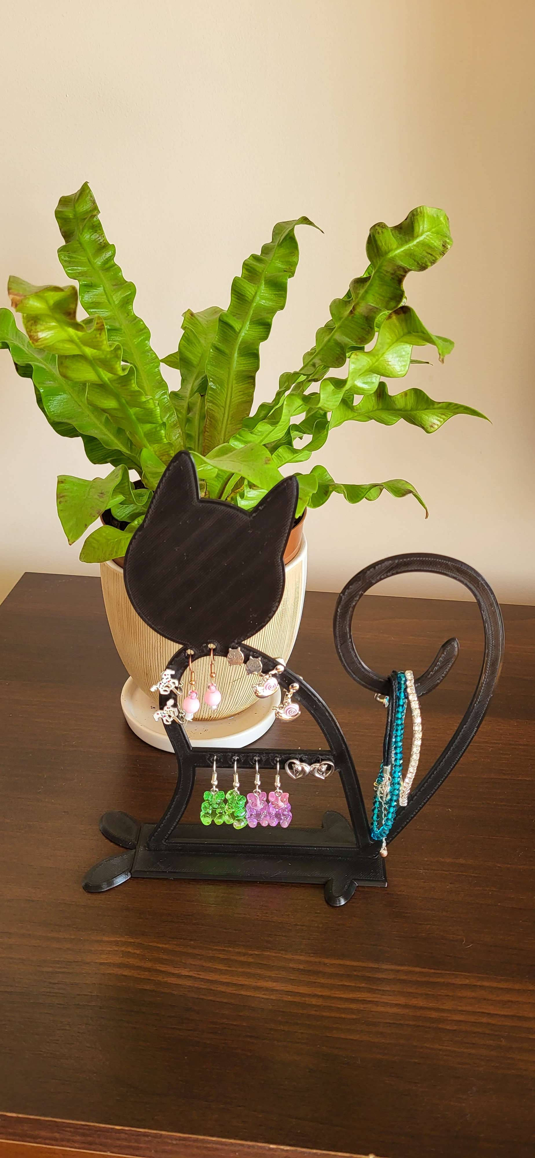 Cat earring holder by Dark Havoc Download free STL model