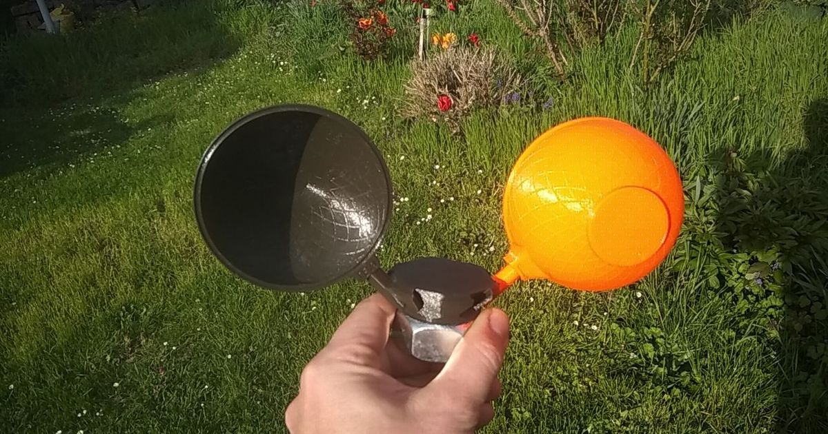 Cup Cleaning Device for Outdoor Holiday Camping Usage by tewwerkstatt