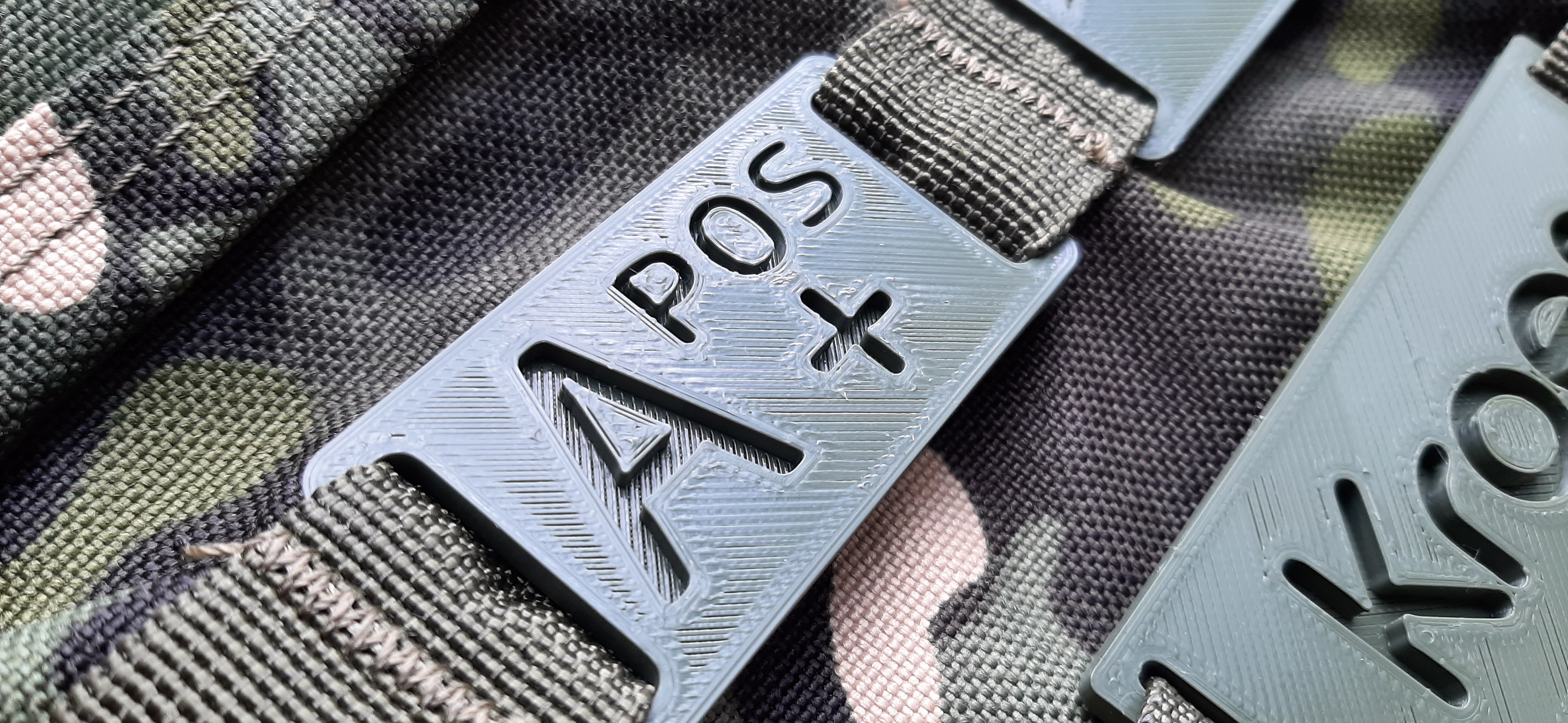 Molle Tag (Small) - (All) Blood Type(s)