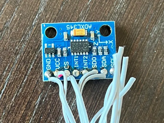 Sovol SV06 SV06 Plus accelerometer mount ADXL345 input shaper