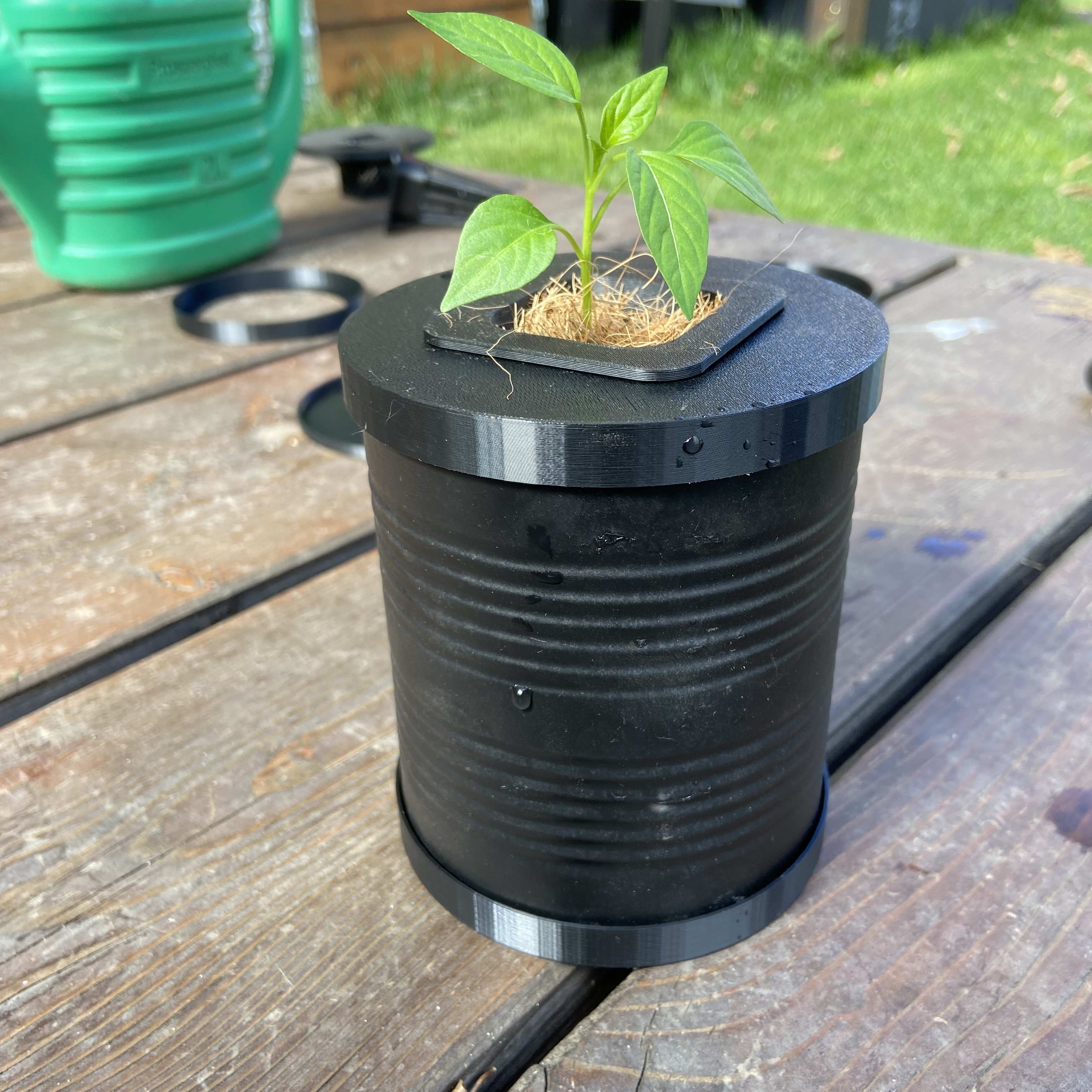 Miniatura 6 do modelo 3D Simple hydroponic system