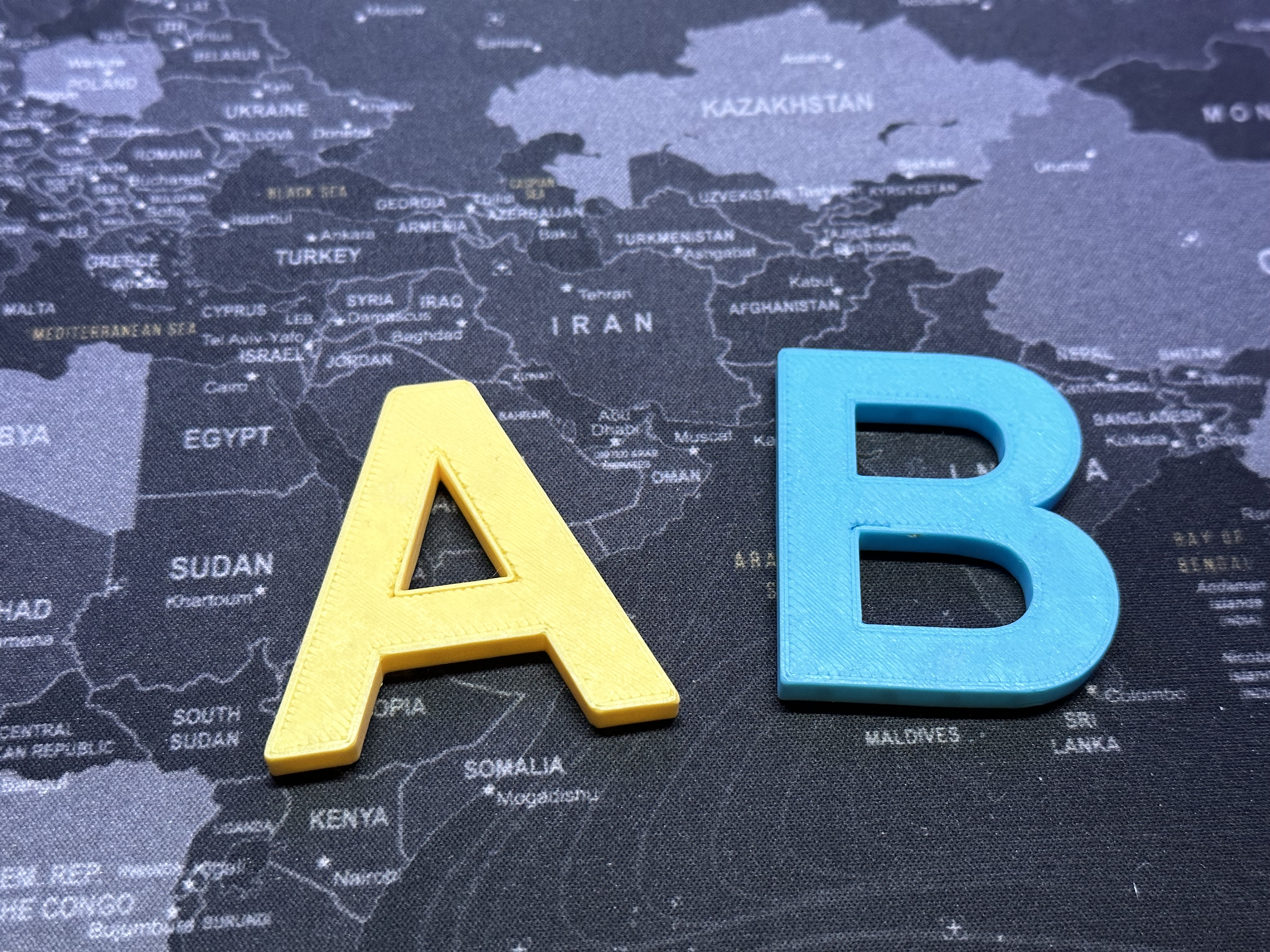 Magnetic Letters and Numbers