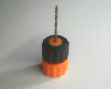 Snub Drill Holder 3D model thumbnail