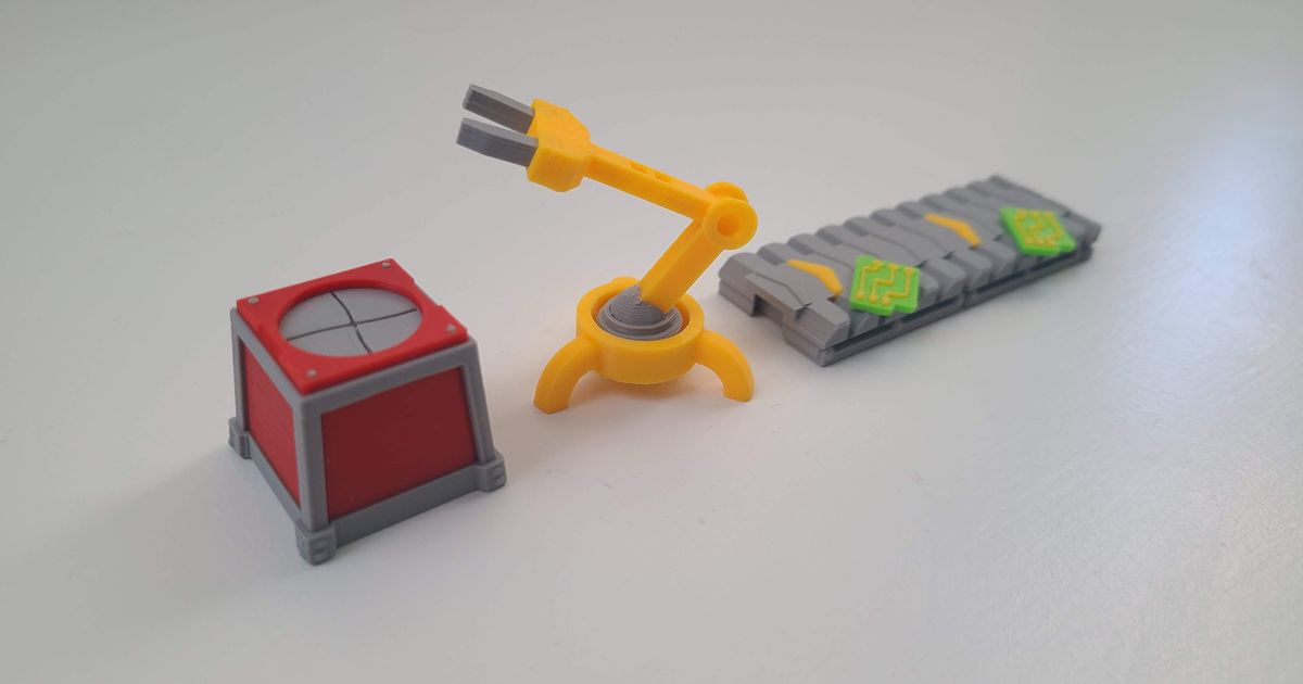 Factorio Logistics Chest MMU by Chase | Download free STL model