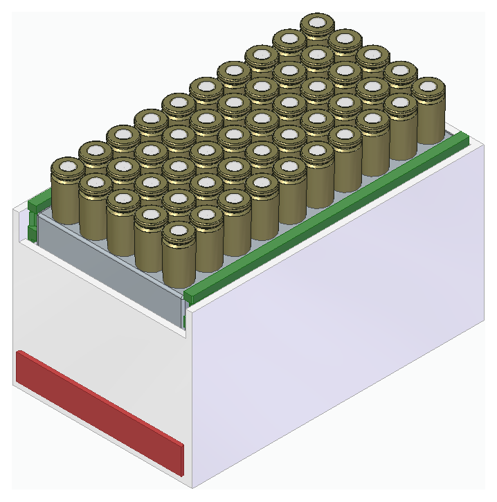 Overengineered 7.62x39 ammo box (flat layout)