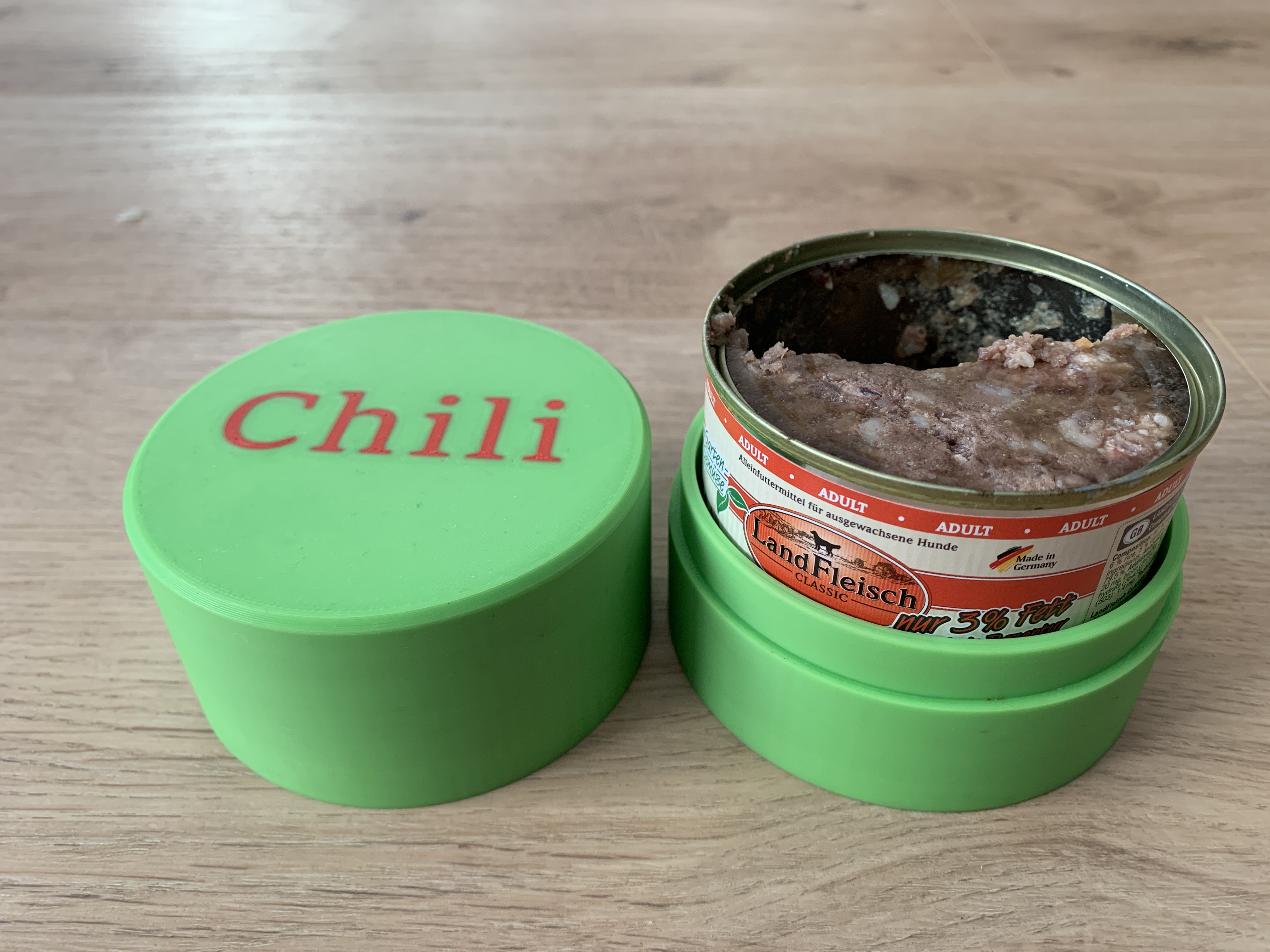 Box / Container for cat and dog food can