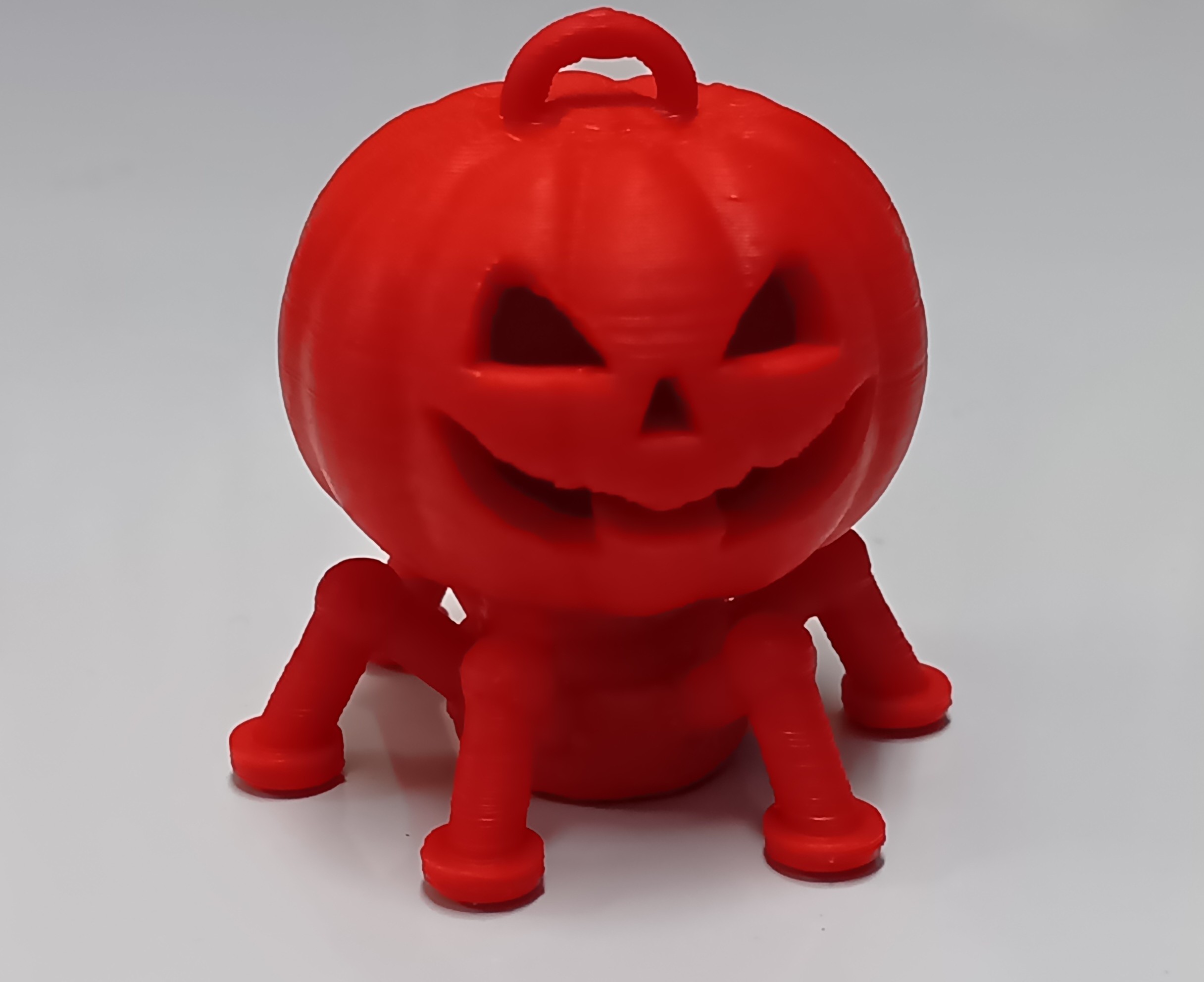 Halloween Pumpkin/ Jack O'Lantern Phage Keychain