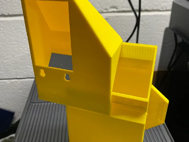 Elegoo Centauri Carbon Purge Bin - sliding, easy mount
