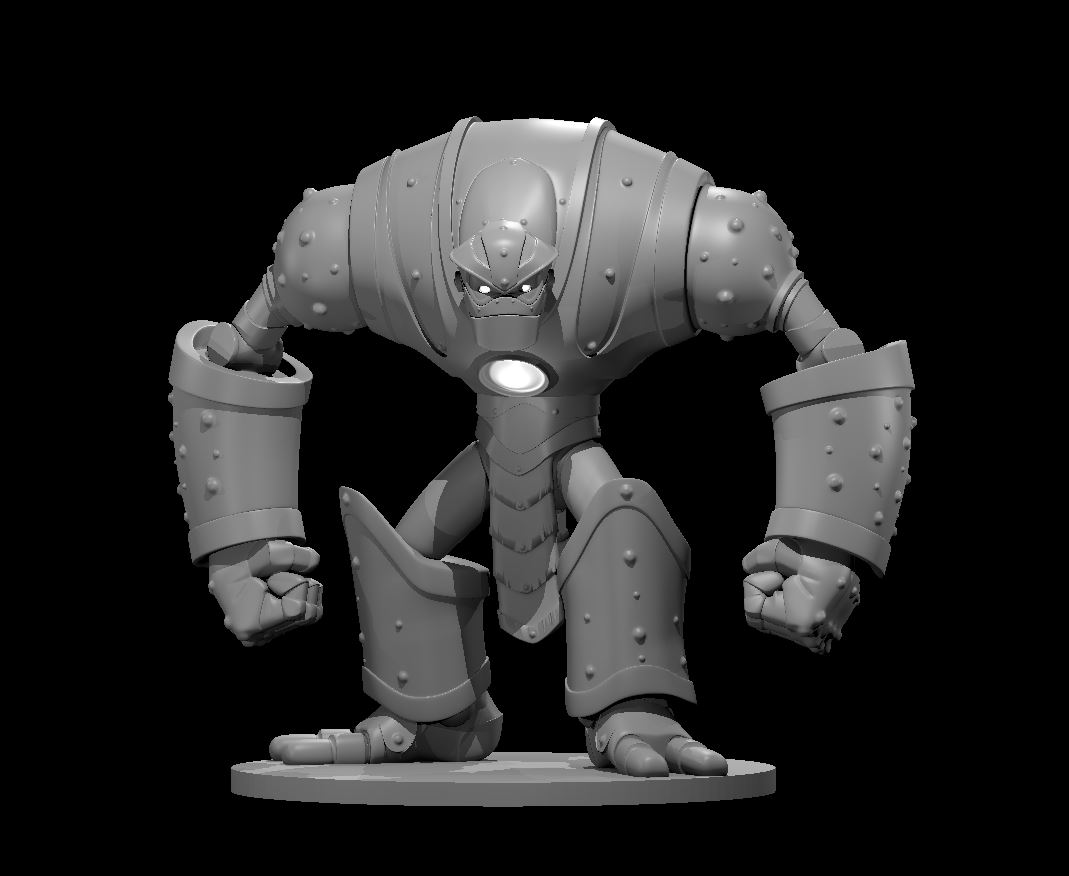 Mithral Golem By MZ4250 | Download Free STL Model | Printables.com