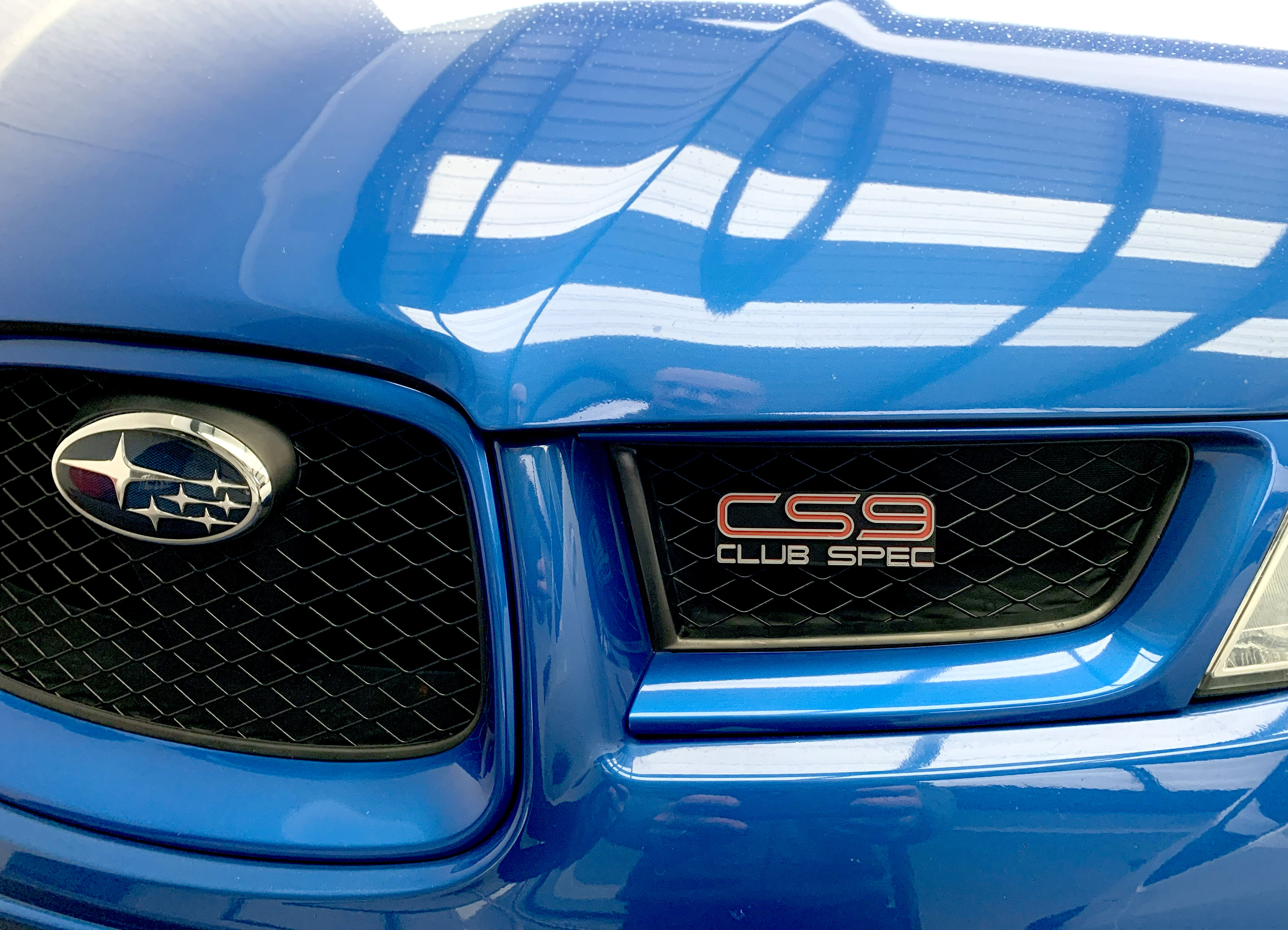 Subaru WRX CS9 Club Spec Badge