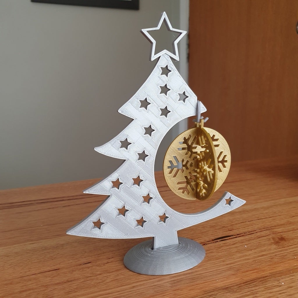 Christmas Bauble display tree by 3DPrintBunny | Download free STL model ...