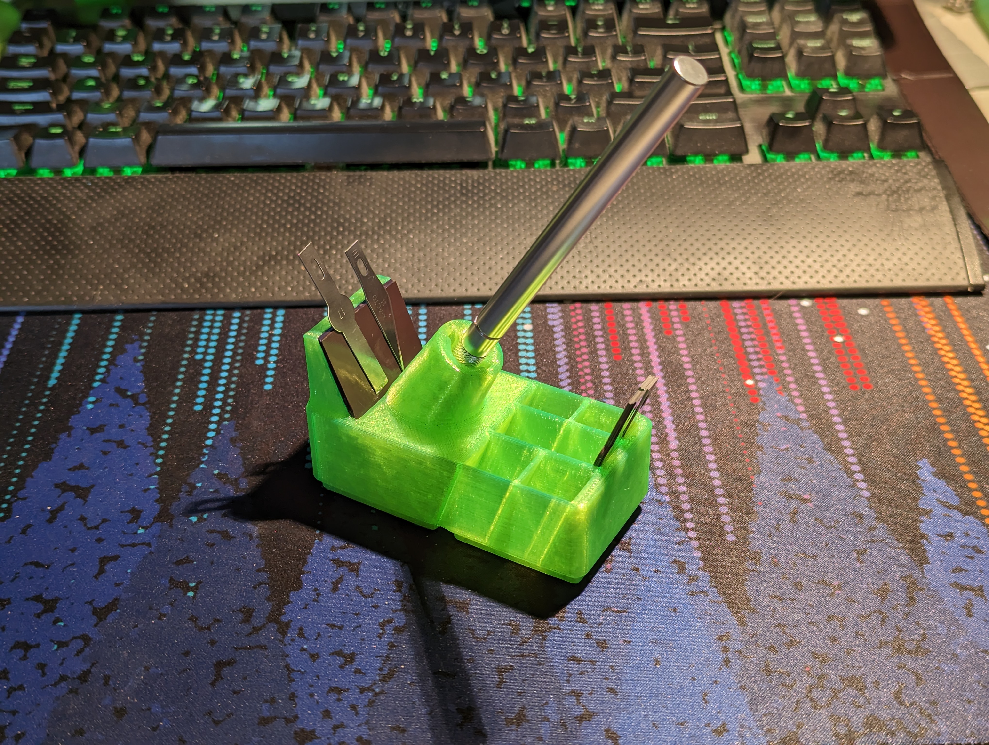 Gridfinity X-acto knife holder