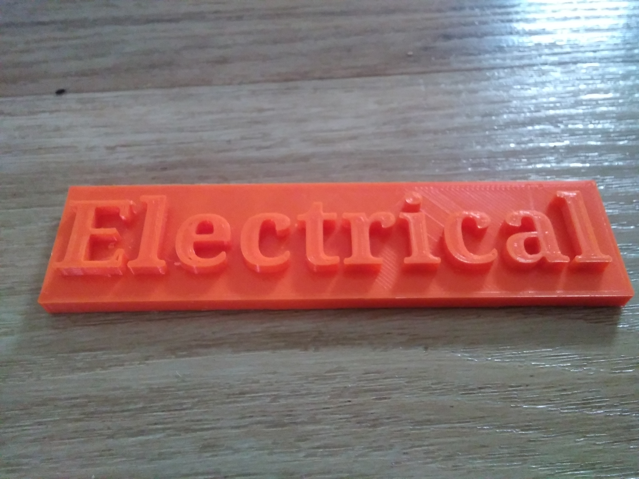 Electrical Sign