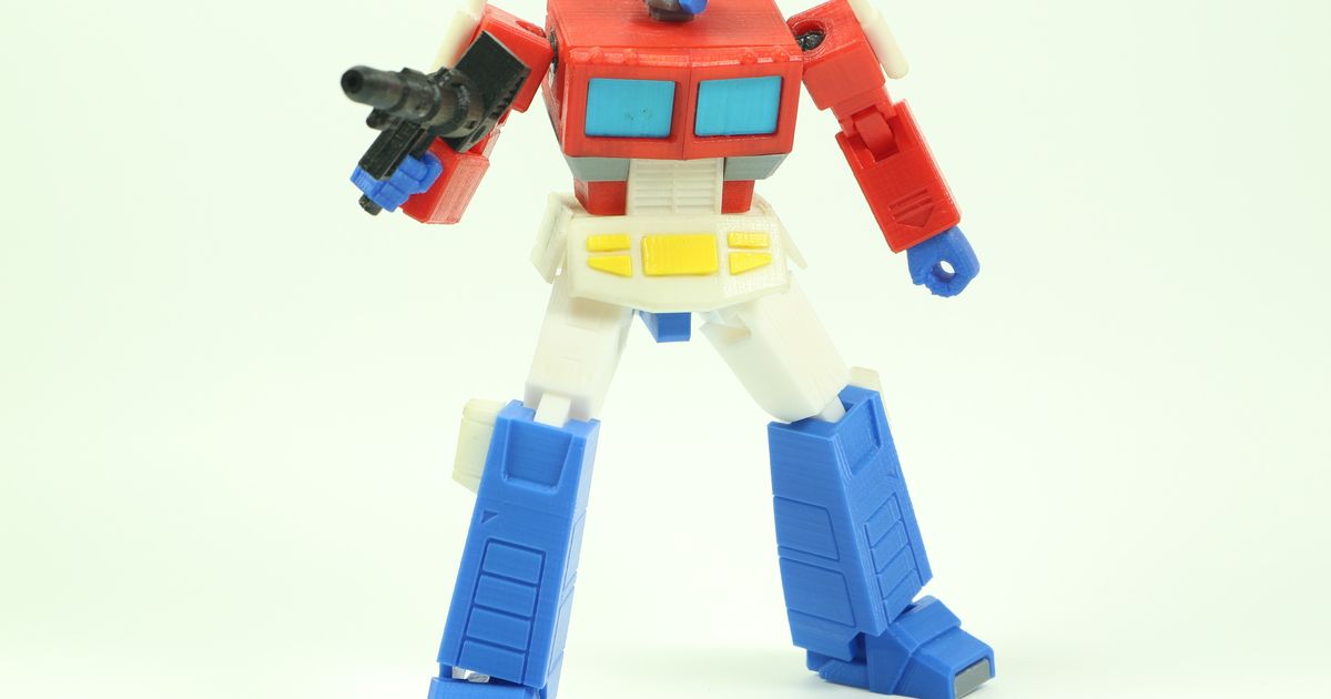 Free STL file Optimus Prime G1 Action Figure 🤖・3D printing