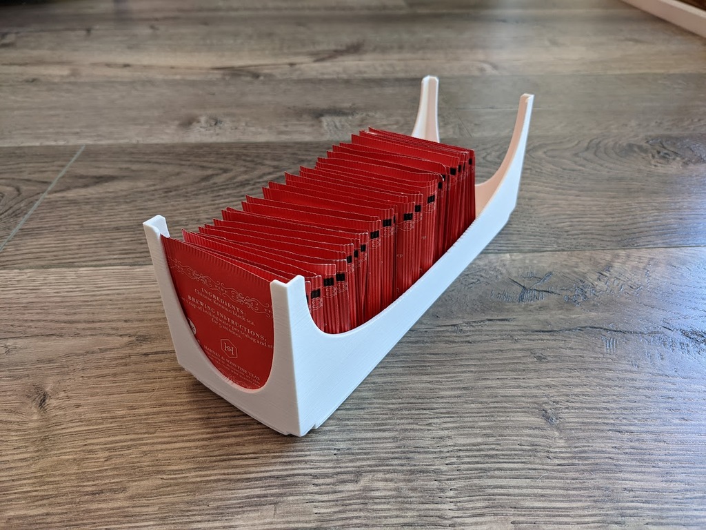 Miniatura 2 do modelo 3D Big Ol' Stackable Tea Bag Caddy