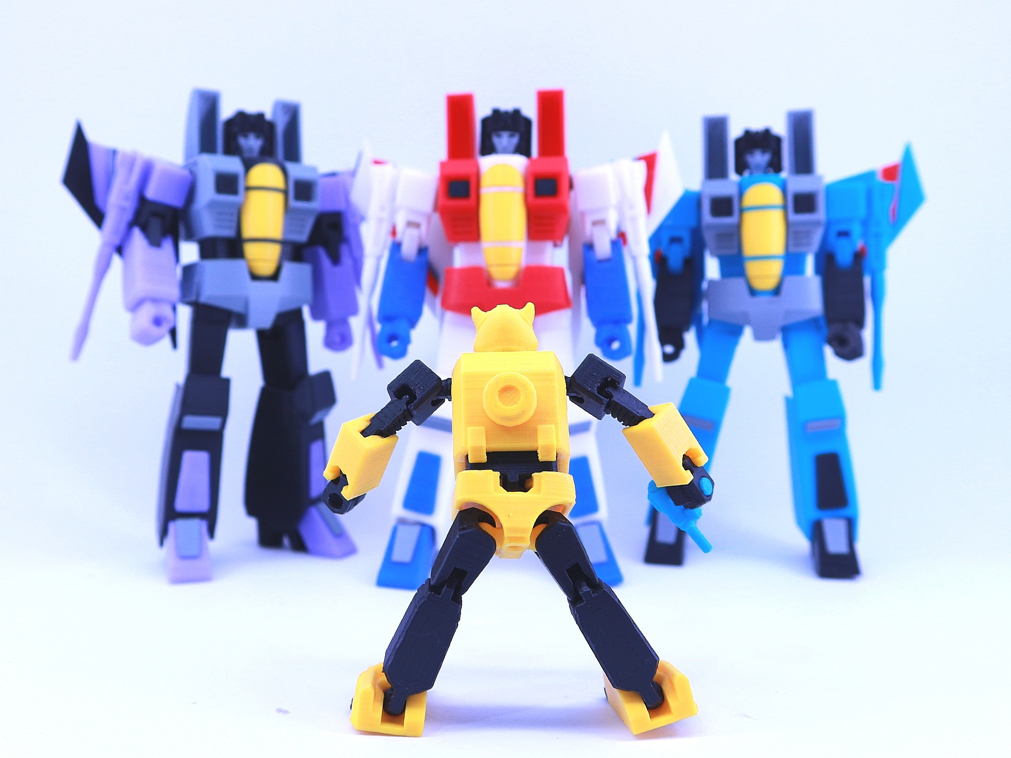 Miniatura 8 do modelo 3D G1 Transformers Bumblebee
