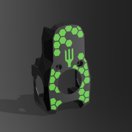 Mini Stealthburner Hex w/ Salad Fork