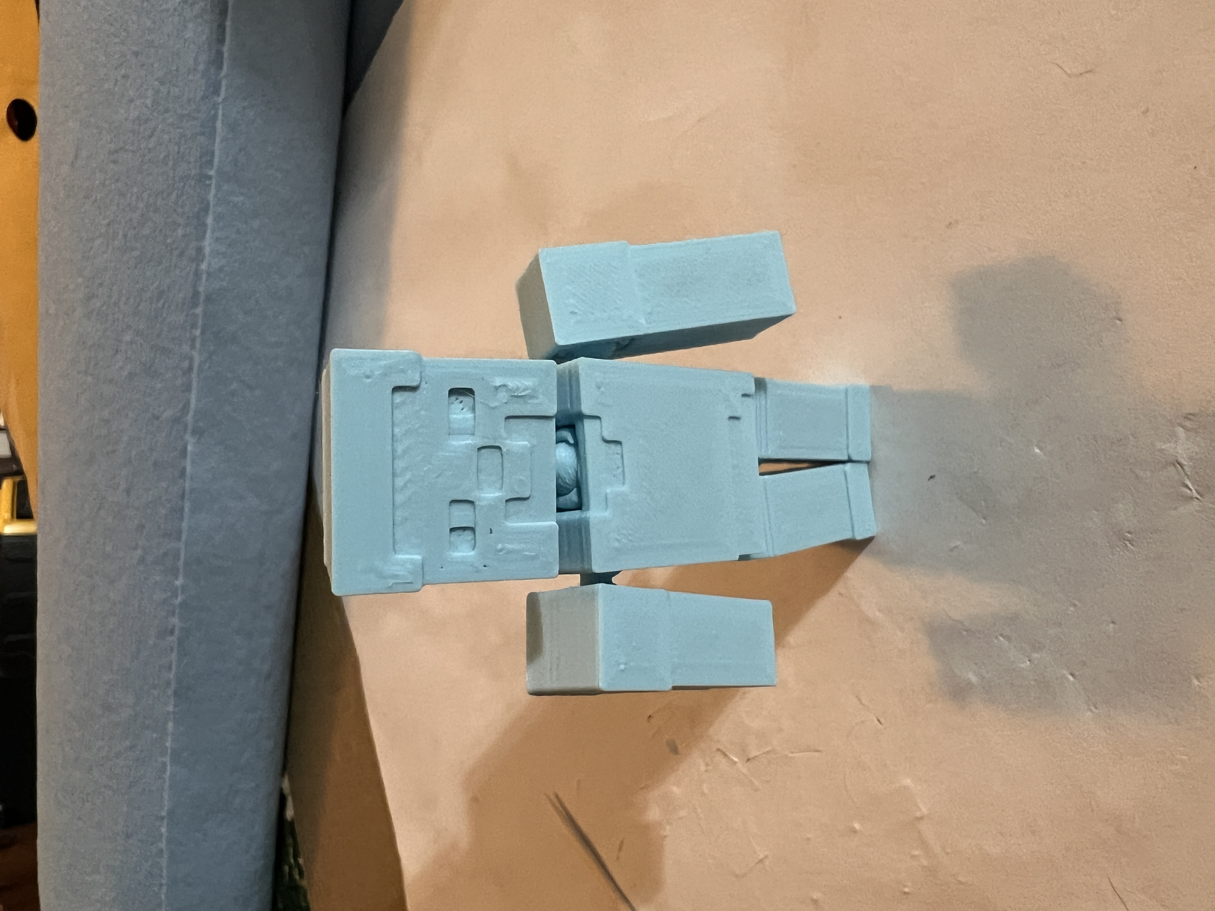 Miniatura 3 do modelo 3D Minecraft Steve Posable