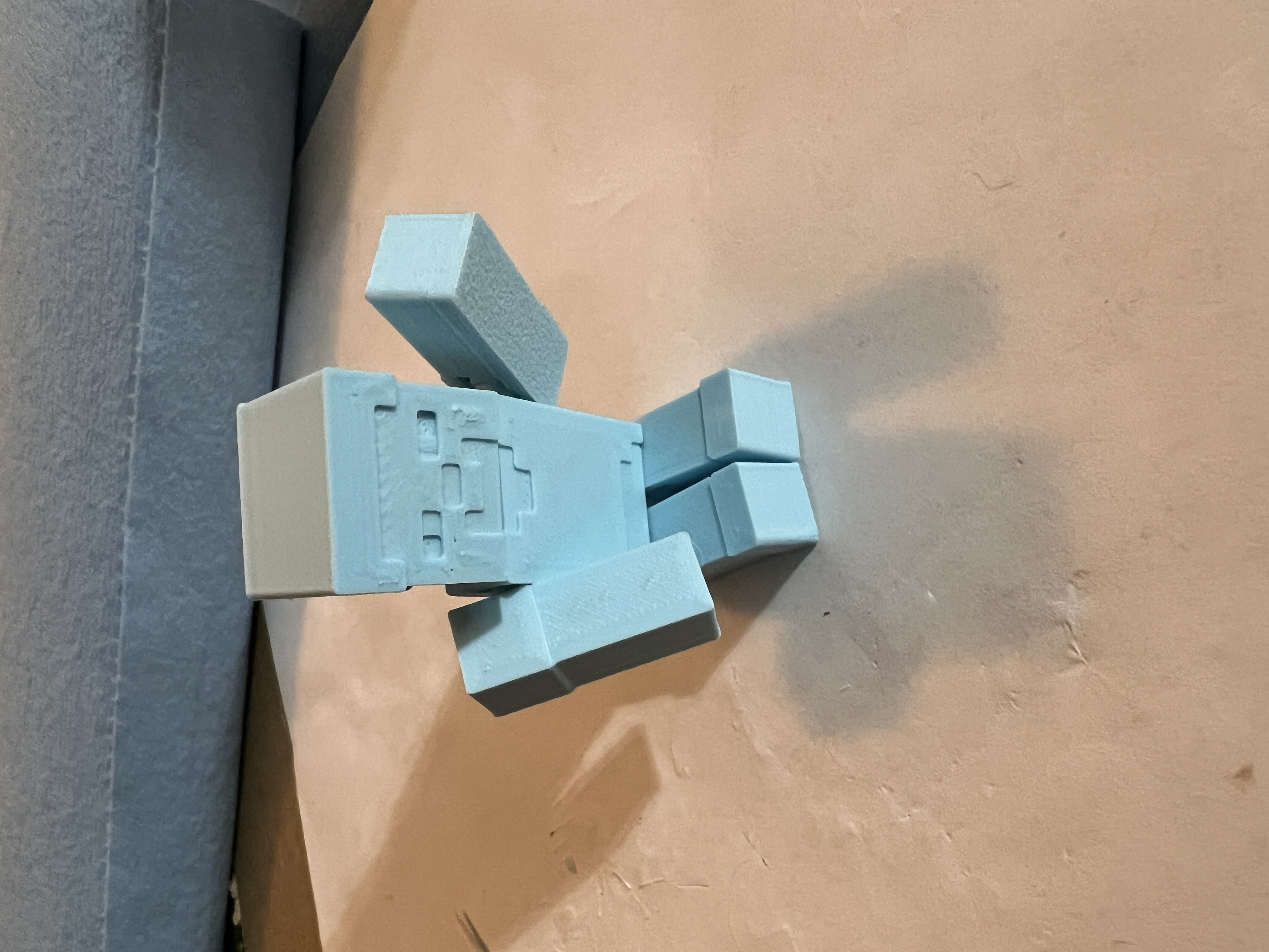 Minecraft Steve Posable