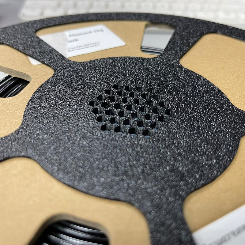 Cardboard Filament Rims with Weighted Desiccant Core for Bambu labs AMS ...