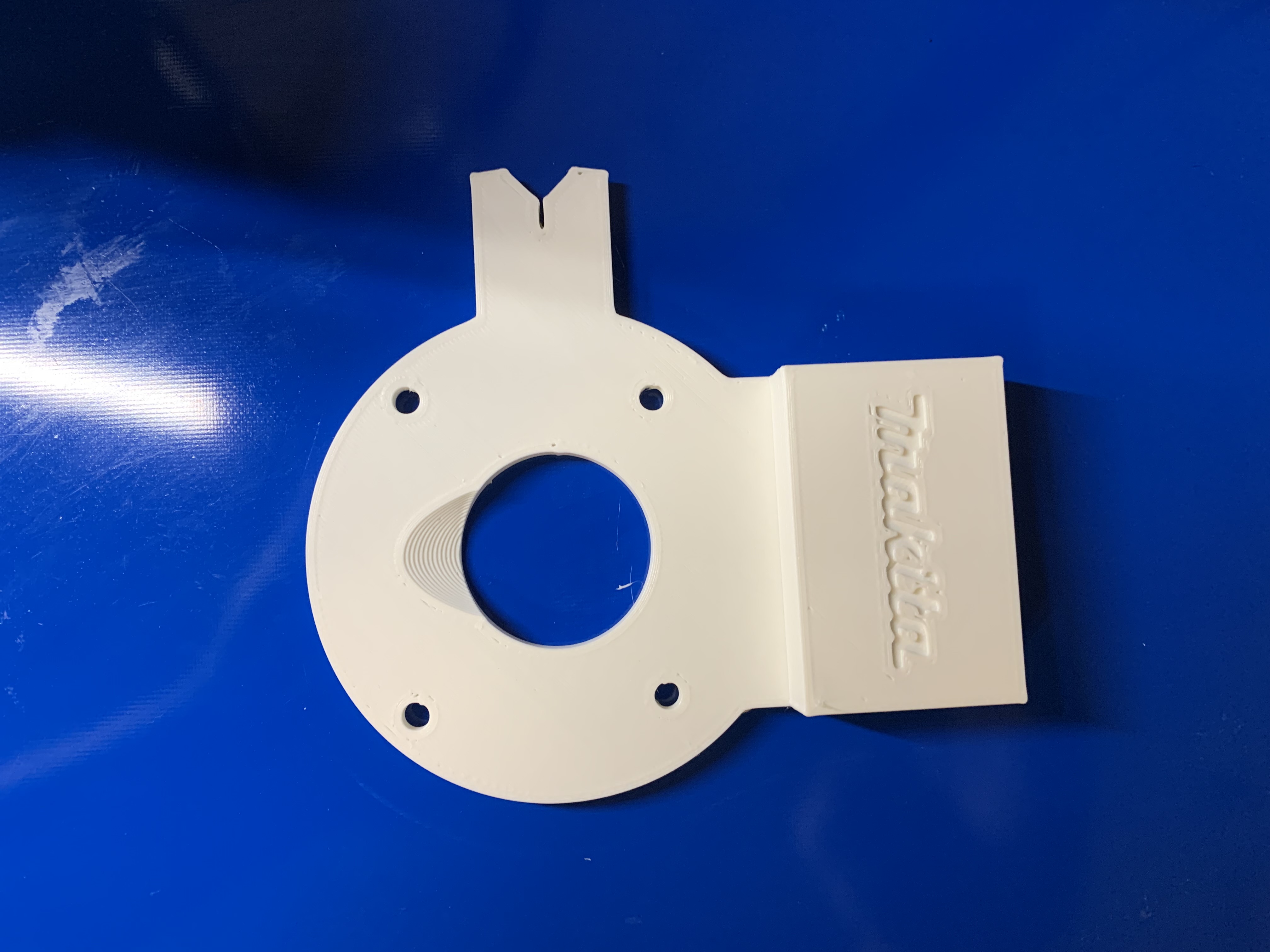 Tracksaw Guide plate/adapter for Makita Trim Router by JohnMartin