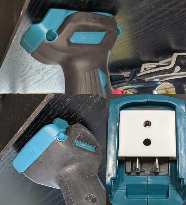 Makita CXT 12V Tool Holder Easy Print Mount by CPS Systems