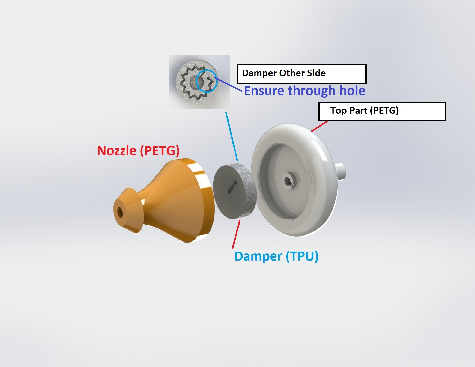 Pressure compensated Irrigation Dripper or Emitter by Praveen