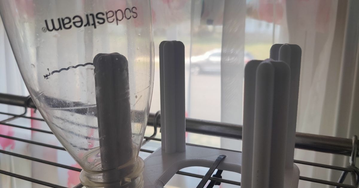 SodaStream Bottle Dryer by Drakorex Download free STL model