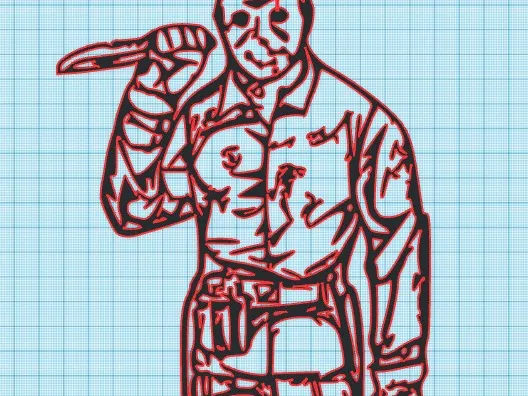 JASON - FRIDAY 13th - WALL ART