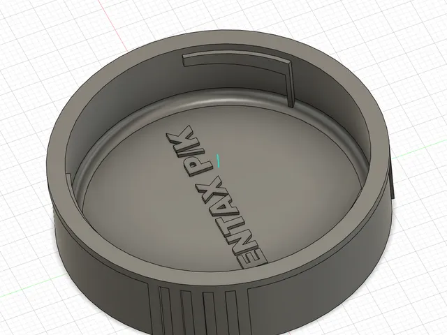 Pentax P/K rear lens cap