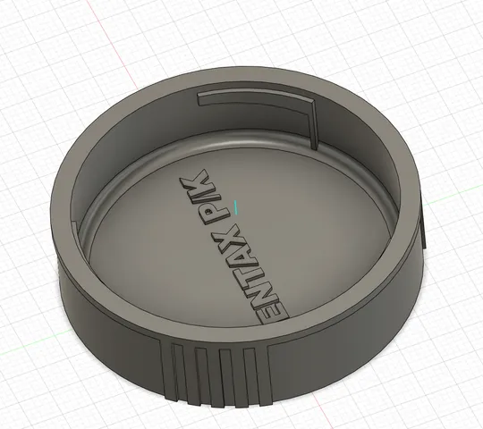 Pentax P/K rear lens cap